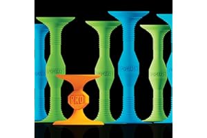 POPDARTS Glow Pack Game Set Glow in The Dark (Blue and Green) - Indoor, Outdoor Suction Cup Throwing Game - Competition with a POP