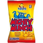 TAYTO Mighty Munch - Hot and Spicy flavour snacks from Ireland (22 x 26g packs)