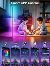 Tyute LED Floor Lamp RGB Corner Lamp with App Remote Music Sync 150cm view 2