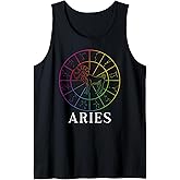 Aries Zodiac Sign Aries Birthday Aries Astrology Tank Top