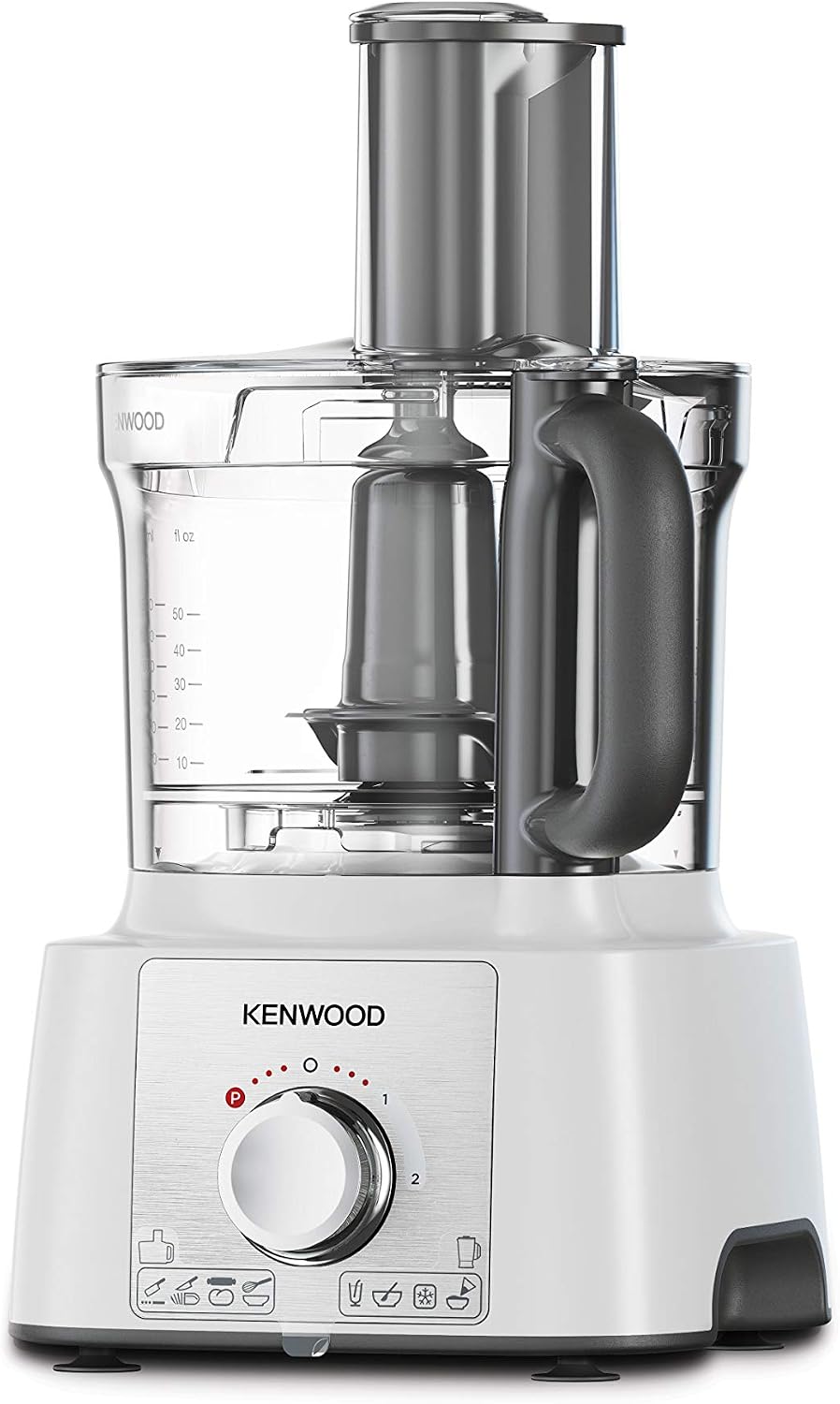 Kenwood FDP65.860WH food processor with 9 attachments. Expresss Serve and Dice, 1.5L Jug blender and mini chopper - Image 5