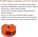 MOECSHSY Strimmer Spool for McGregor Worx 1.6mm Autofeed Replacement view 3
