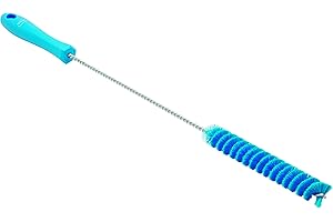 Vikan 53763 Tube Brush,.8",PP/PBT,Blue