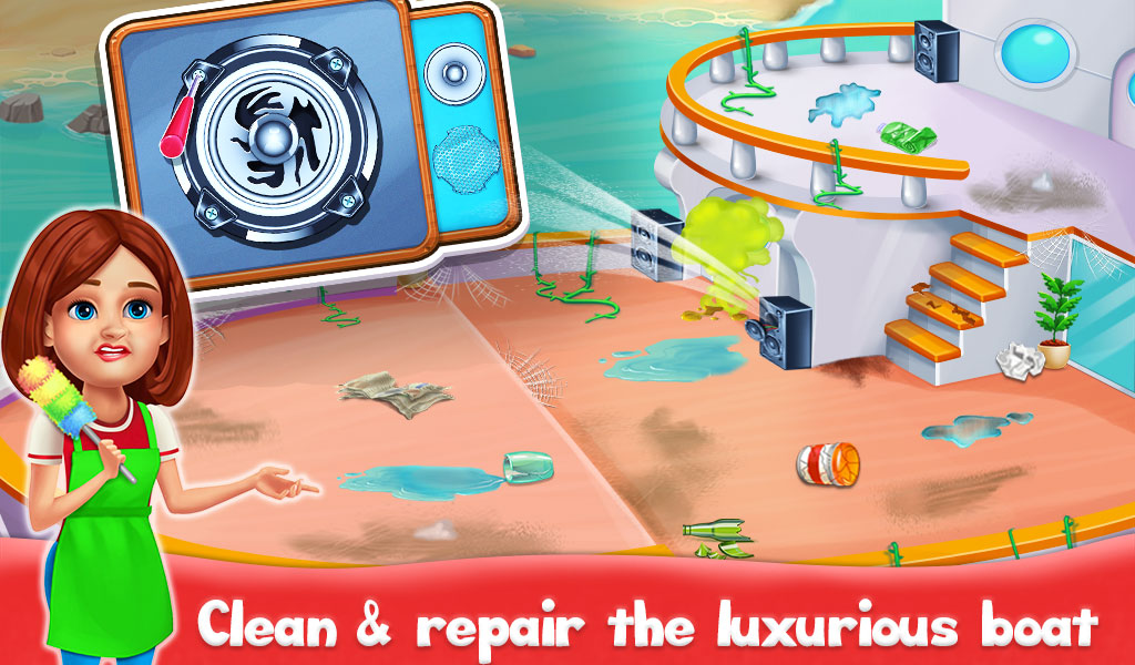 Big Home Cleanup and Wash House Cleaning GameAmazon.co.ukAppstore