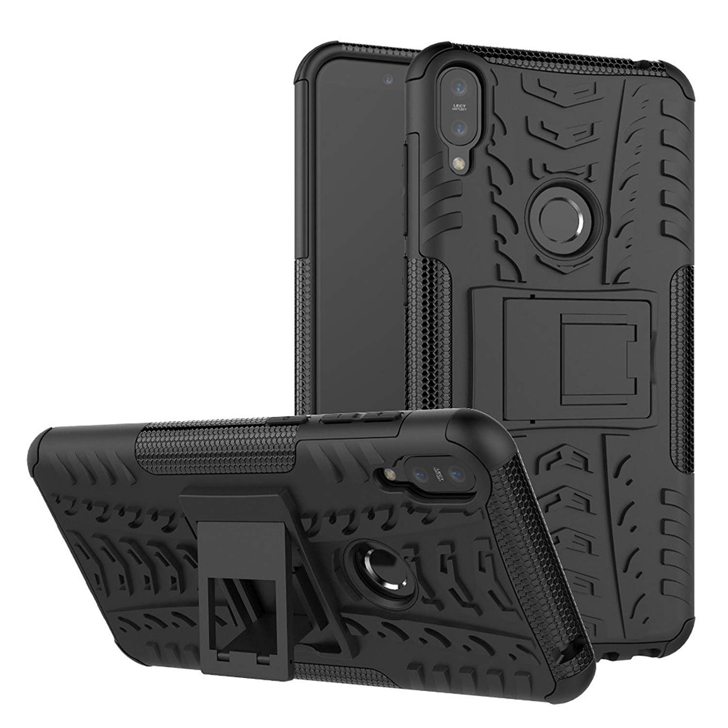 SPAZY CASE Real Hybrid Shockproof Bumper Back Case Amazon.in Electronics