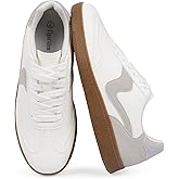 Tigeridea Sneakers for Women Business Casual Tennis Shoes Comfortable Lace up Slip on Women's Fashion Sneakers