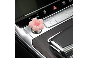 86 V THE BUTCHER Push to Start Button Cover，Engine Start/Stop Resin Flower Starter Cover (for Decorative Accessories) (Pink)