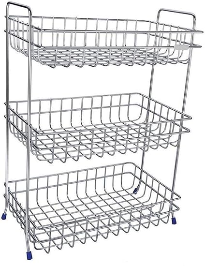 Buy T Topline Stainless Steel Stainless Steel 3 Layer Wall Mounted