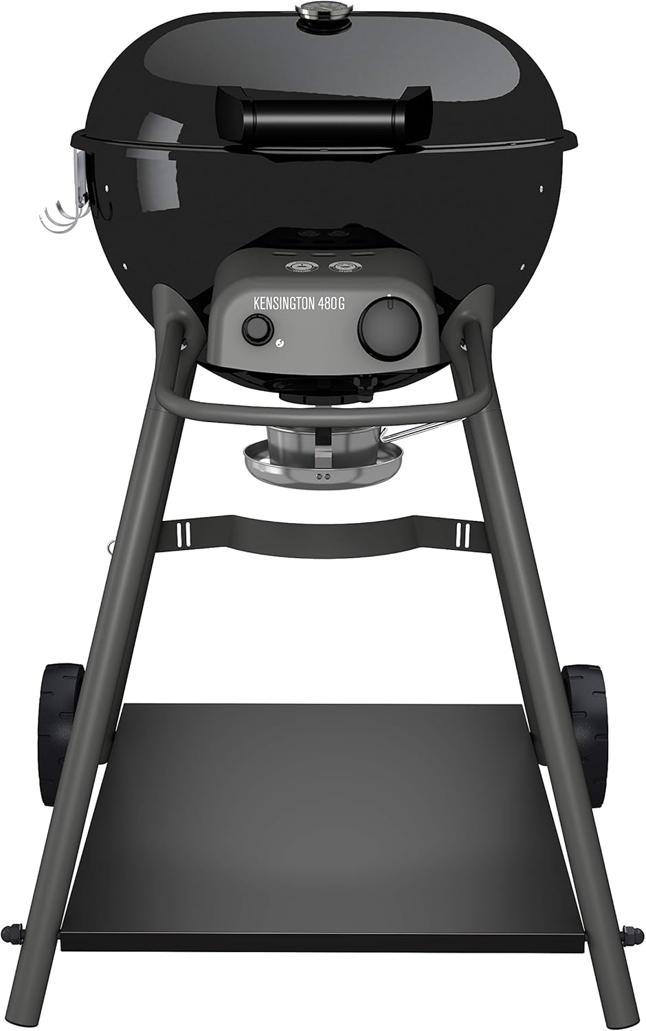 Outdoorchef Gasgrill „Kensington 480 G“ – Kugelgrill mit Trichtersystem für saftige Steaks ohne Wenden – Gas grill für Balkon und Terrasse – Steak Grill Ø 45 cm mit 5.6 kW