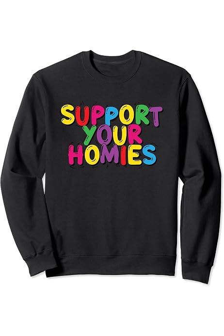 Amazon.com: Support your homies Pullover Hoodie : Clothing, Shoes u0026 Jewelry
