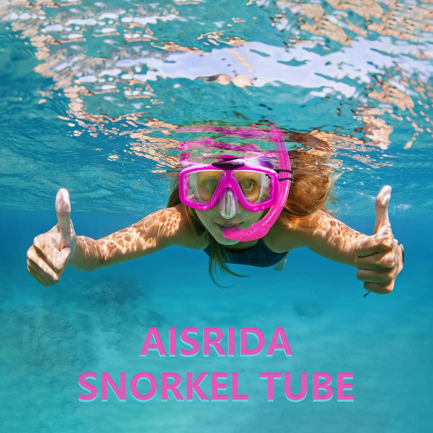 Aisrida Diving Snorkel, Flexible Roll Up Snorkeling Gear for Adults, Freediving Wet Snorkel with Compact Storage Case, Easy Breath Diving Snorkel for Lap Swimming Scuba Diving : Sports & Outdoors