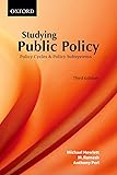 Studying Public Policy: Policy Cycles and Policy Subsystems
