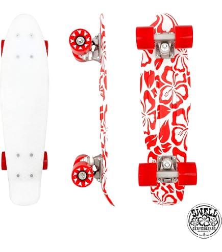 SKIDS Control Skateboard - Stitch Graphic 27.5" Cruiser With 5" Aluminum Trucks & PU Wheels