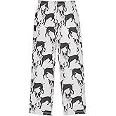 Eagles Head Pajama Pants PJ Bottoms Lounge Sleep Pant Sleepwear Elastic Waist Pockets