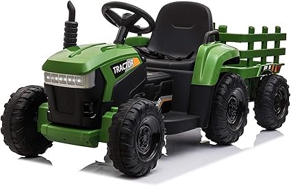 Toy riding tractor battery powered Clearance