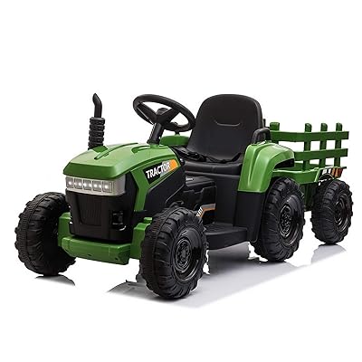 TOBBI 12v Battery-Powered Toy Tractor 