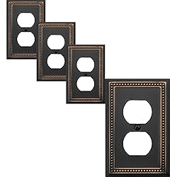 OKAWYC Single Duplex Outlet Light Switch Cover