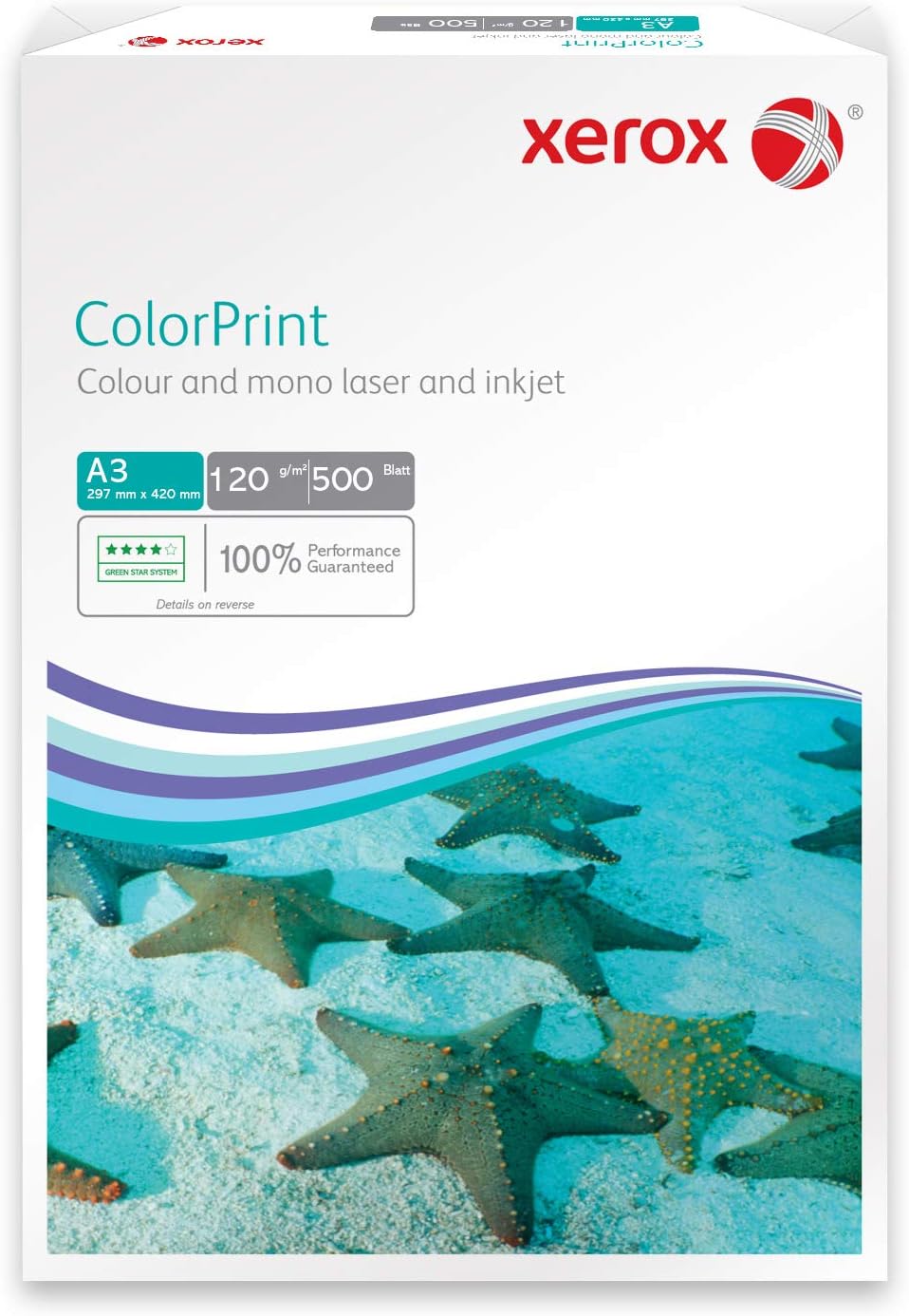 Xerox Premium 003R96603 Colour Laser Printer Paper DIN A3 / 120 g/m² / 500 Sheets White