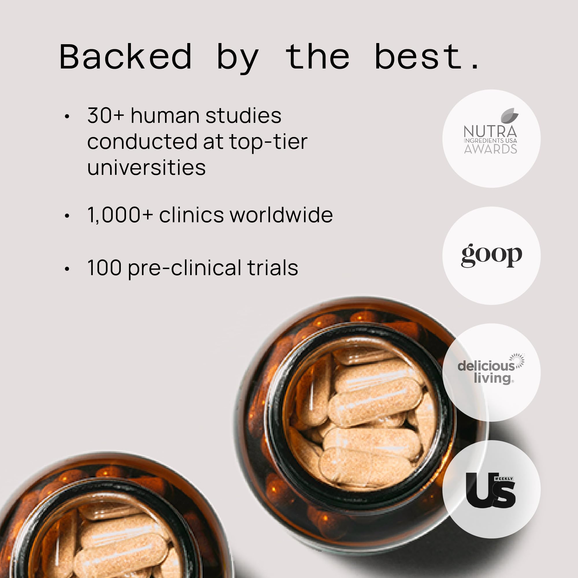 Premium AHCC Immune Support Supplement - Most Bioavaliable AHCC - Natural Mushroom Extract - Quality of Life AHCC Kinoko Rx