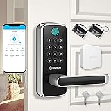 OLUMAT Smart Door Lock with WiFi Gateway, Keyless
