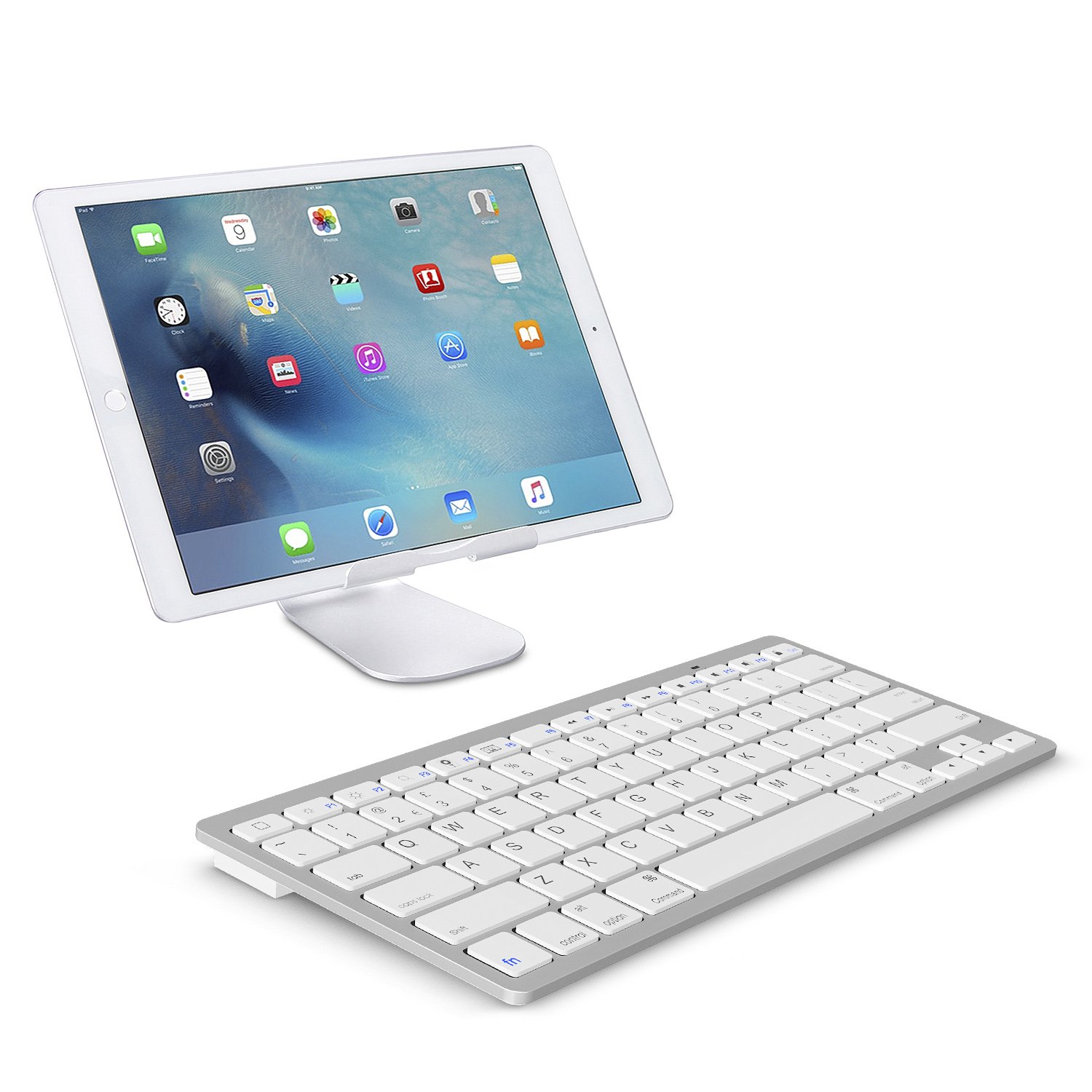 OMOTON UltraSlim Bluetooth Keyboard Compatible with iPad 10.2inch/ 9.