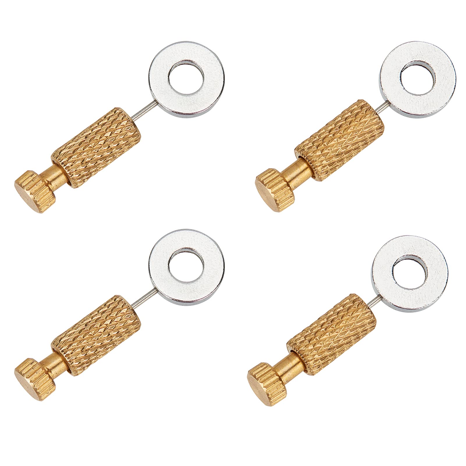 GORGECRAFT 4Pcs DIY Handmade Leather Craft Goods Tools Suture Fixing Needle Positioning Needles for Stitching Locate Pin Edges Holder Sparse Stitch for Bags to Fixed Suturing 0-12mm