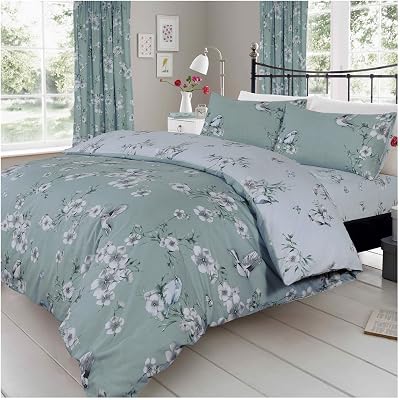 GC GAVENO CAVAILIA Blossom Bedding Set - Flower Duvet Cover - Super King