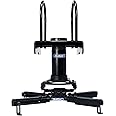 QualGear Pro-AV QG-KIT-TA-3IN-B Projector Mount Kit Accessory with A Truss Ceiling Adapter, 3" 1.5", Black
