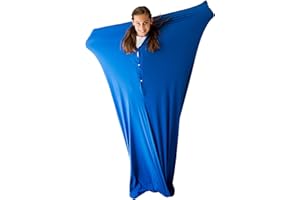 Harkla Body Sock - Sensory Socks for Kids - Stretchable Sensory Sack to Help Kids Relax and Focus - Easy to Wash Breathable - Large 56" x 28"