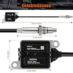 ISINLASSO 12680215 Upstream NOX Sensor Nitrogen