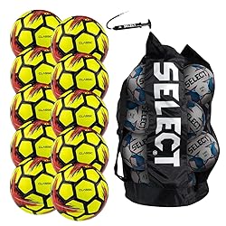 SELECT Classic V21 Soccer Ball, 10-Ball Team Pack