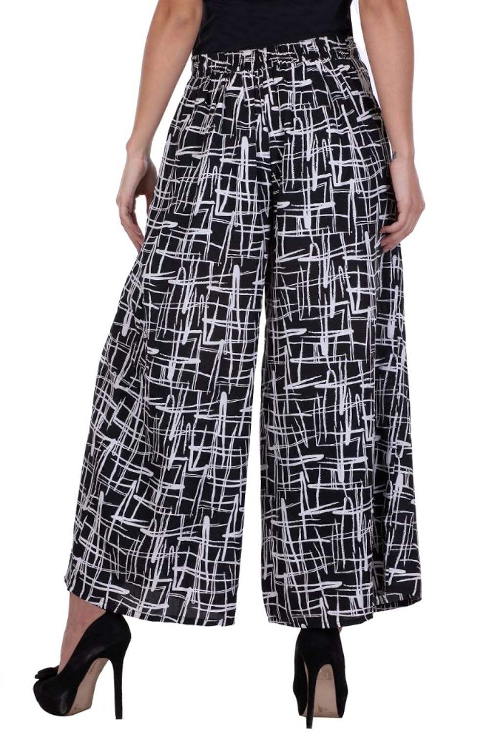 deewa red printed palazzo