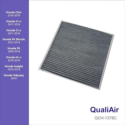 Amazon Com Qualiair Qch 1378c Activated Carbon Cabin Air Filter