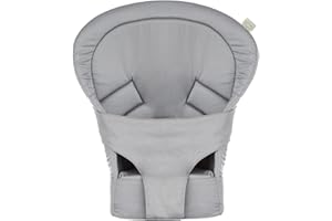 Baby Tula Infant Insert for Standard Baby Carrier, Newborn Support Cushion for 7 to 15 Pounds, Ergonomic Positioning and Head Support for Front Carry Only, Compatible Accessory - Gray