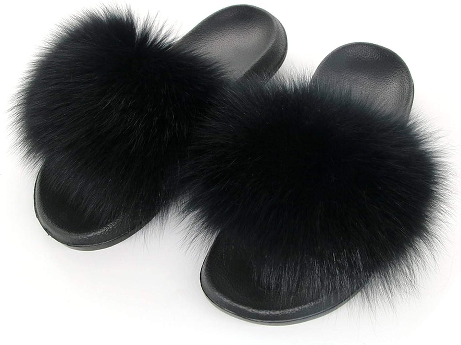 amazon fox fur slides