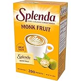 Splenda No Calorie Tabletop Monk Fruit Sweetener (200 Count)