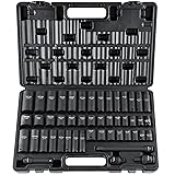 VEVOR Impact Socket Set 3/8" Drive, 48-Piece
