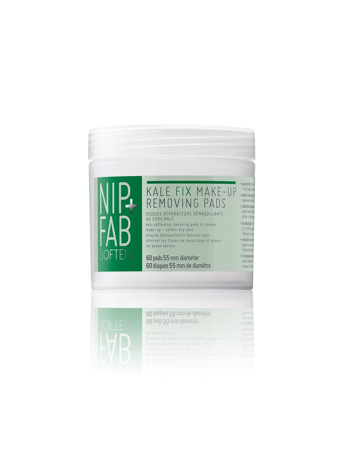 Nip + Fab Kale Fix Makeup Removing Pads (60 Count)