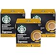 Dolce Gusto Starbucks Coffee, Blonde Espresso Roast, 12 Count, Pack of 3 (Total 36 count)