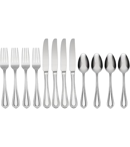Amazon.com | Oneida 895999 Peyton 42 Piece Everyday Flatware Set