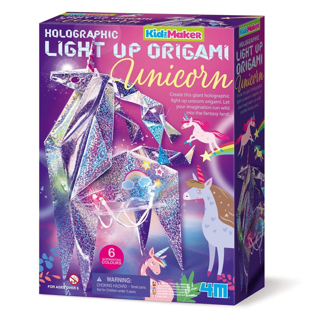 KidzMaker Light Up Origami Unicorn