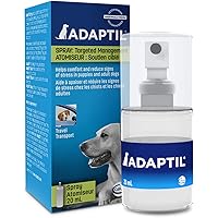 ADAPTIL Spray 20 mL – Calms & Comforts Dogs During Travel, Veterinary Visits and Stressful Events - The Original D.A.P. Dog A