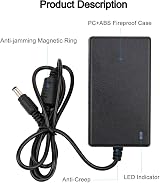COLM 12V 3A Power Supply Adapter UK Plug 100-240V AC 36W DC 12V 3A view 3