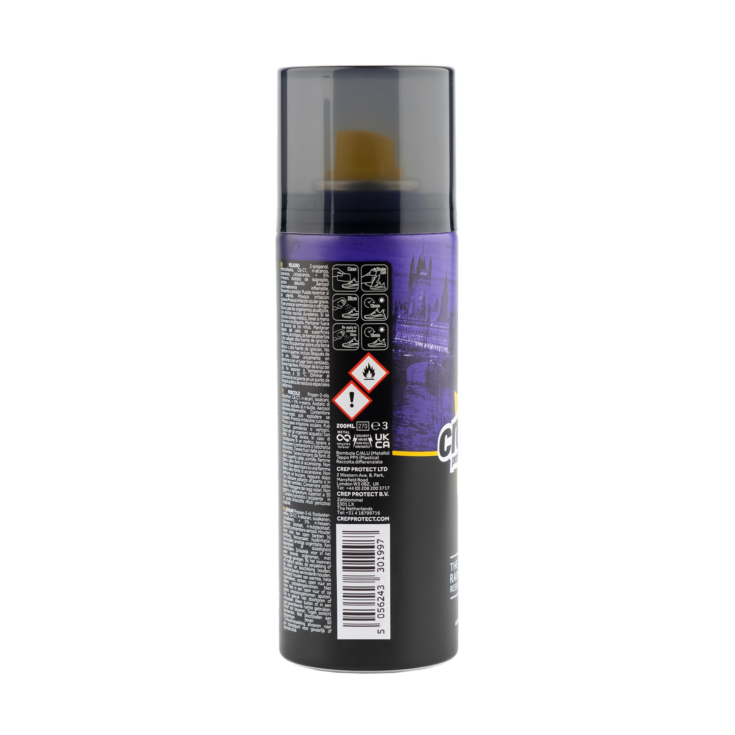 Crep Protect Schuhschutzspray - 200ml Regen- & Flecken-Wasserdicht Nano-Schutz für Sneaker, Leder, Nubuk, Wildleder & Canvas. 7
