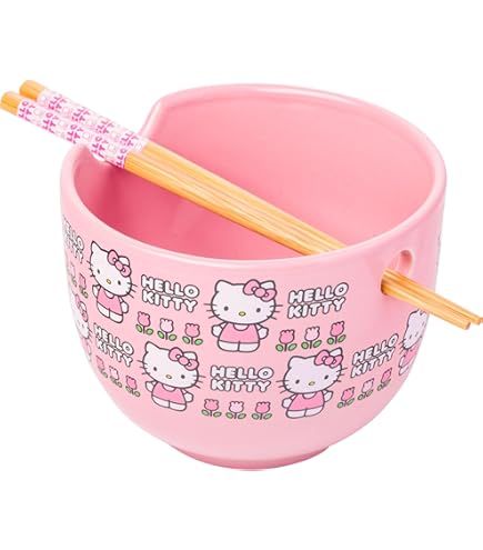 14oz Porcelain Rice Bowl Set With Chopsticks - Asian Style Ceramic Bowl With Spoon, Dishwasher Safe