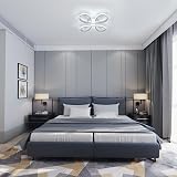 Comely 30W Flower Shaped LED Ceiling Light 6500K 3500LM Modern Living Dining view 8