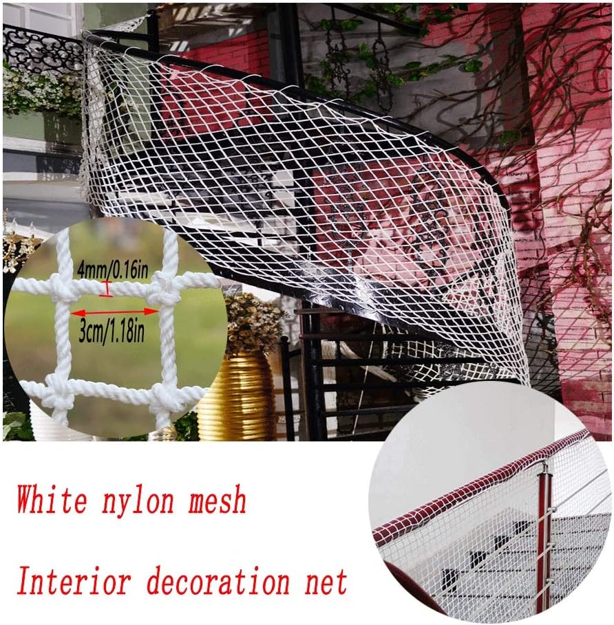 Barriere De Protection For Enfants Filet De Protection Filet De Jardin Blanc Escalier Balcon Filet De Protection Photo Decoration Murale Filet De Protec Filet De Securite Escalier Pour Bebe Et Enfant Securite
