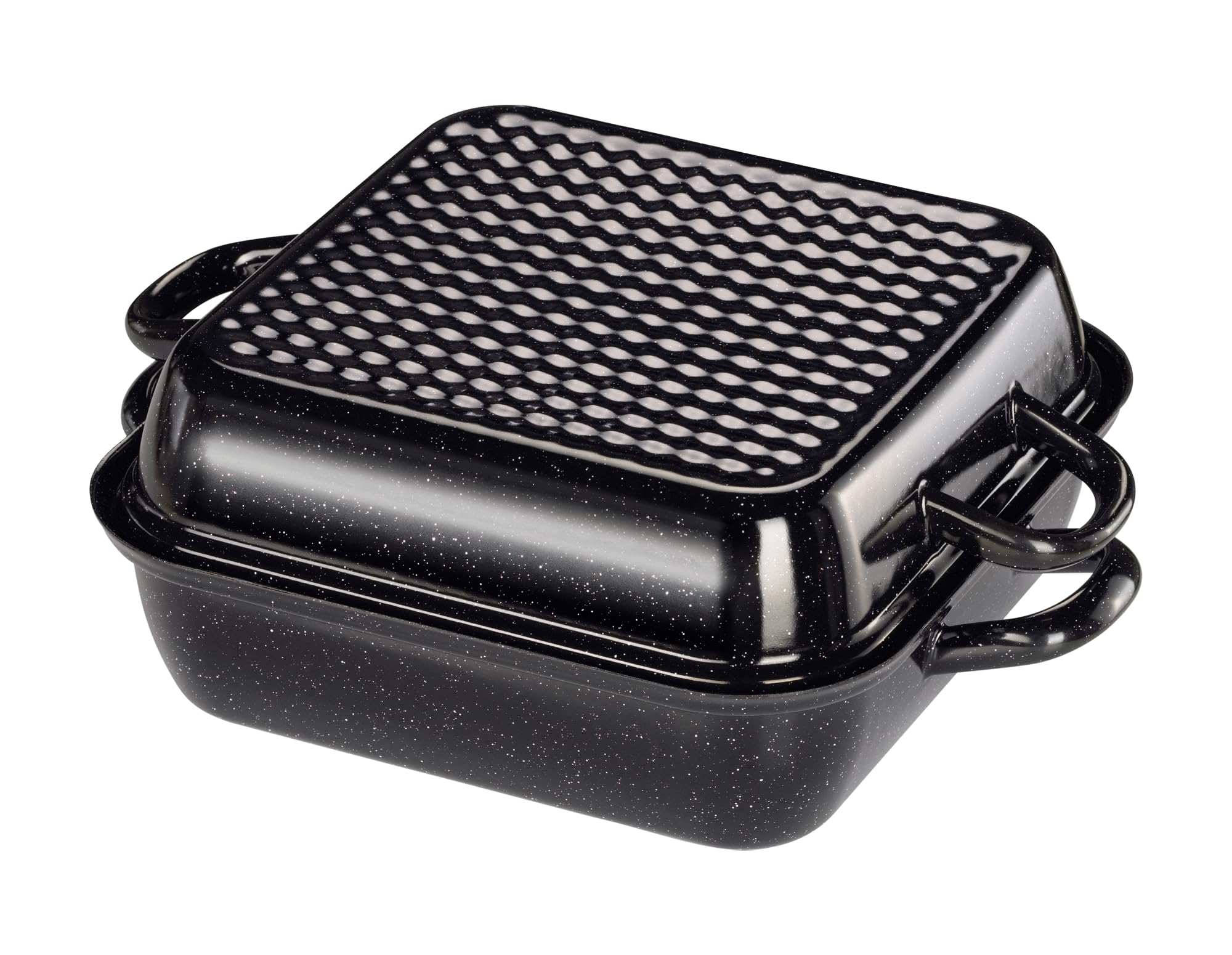 Riess Classic - Fry- And Baking Pans Baking Pan with Lid, Diameter-26 cm Black