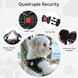 Joytale Step in Dog Harness Soft Mesh Reflective Easy Walk Vest XS XXXS Black view 6