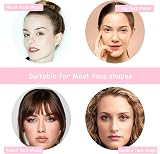 TEUVO Eyebrow Stencil Kit 24 Styles Shaper Beginner Brow Razor Brush Reusable view 8